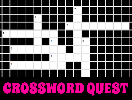 Crossword Vocabulary Game for schools