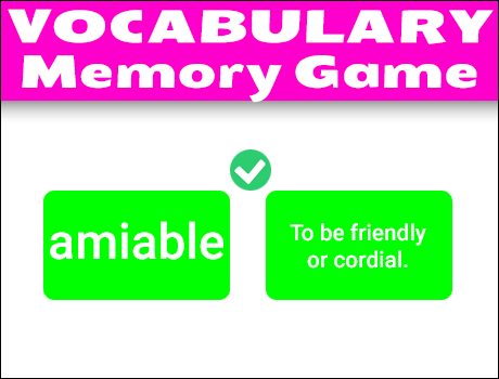 SOLUTION: B1 b1 vocabulary lists 1 6 fall online games activities